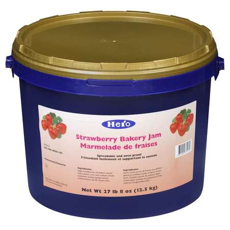 HERO Baking Jam Strawberry 27.56lbs 6858.192